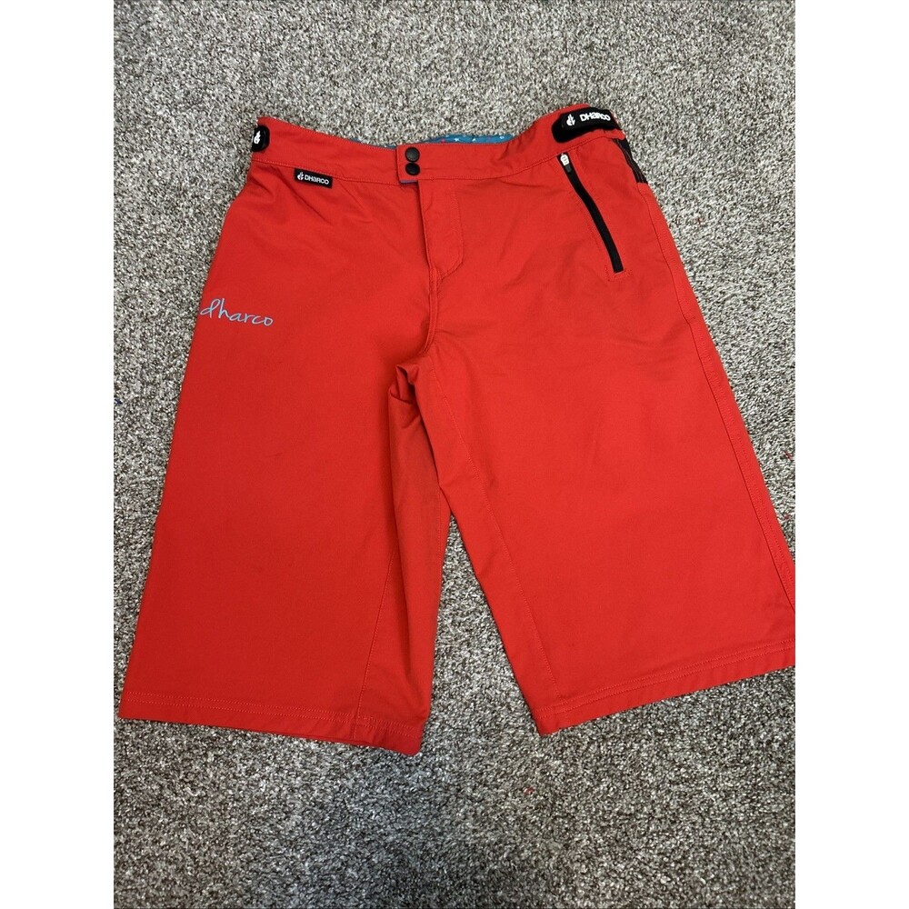 Dharco Red Gravity Mountain Bike Shorts Large Stretch Cycling